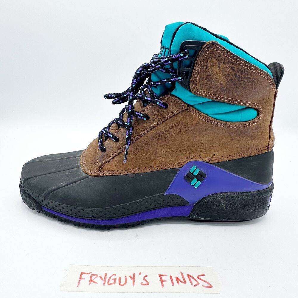 Columbia Bugaboot 1 High Limited Edition 1993 Boots Men's Size 8 RARE Gorpcore